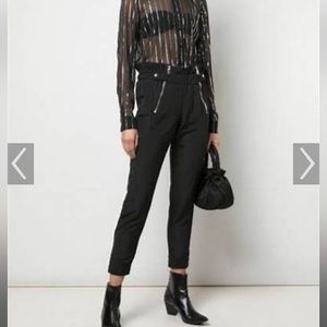 RtA Leon High Rise cropped trousers